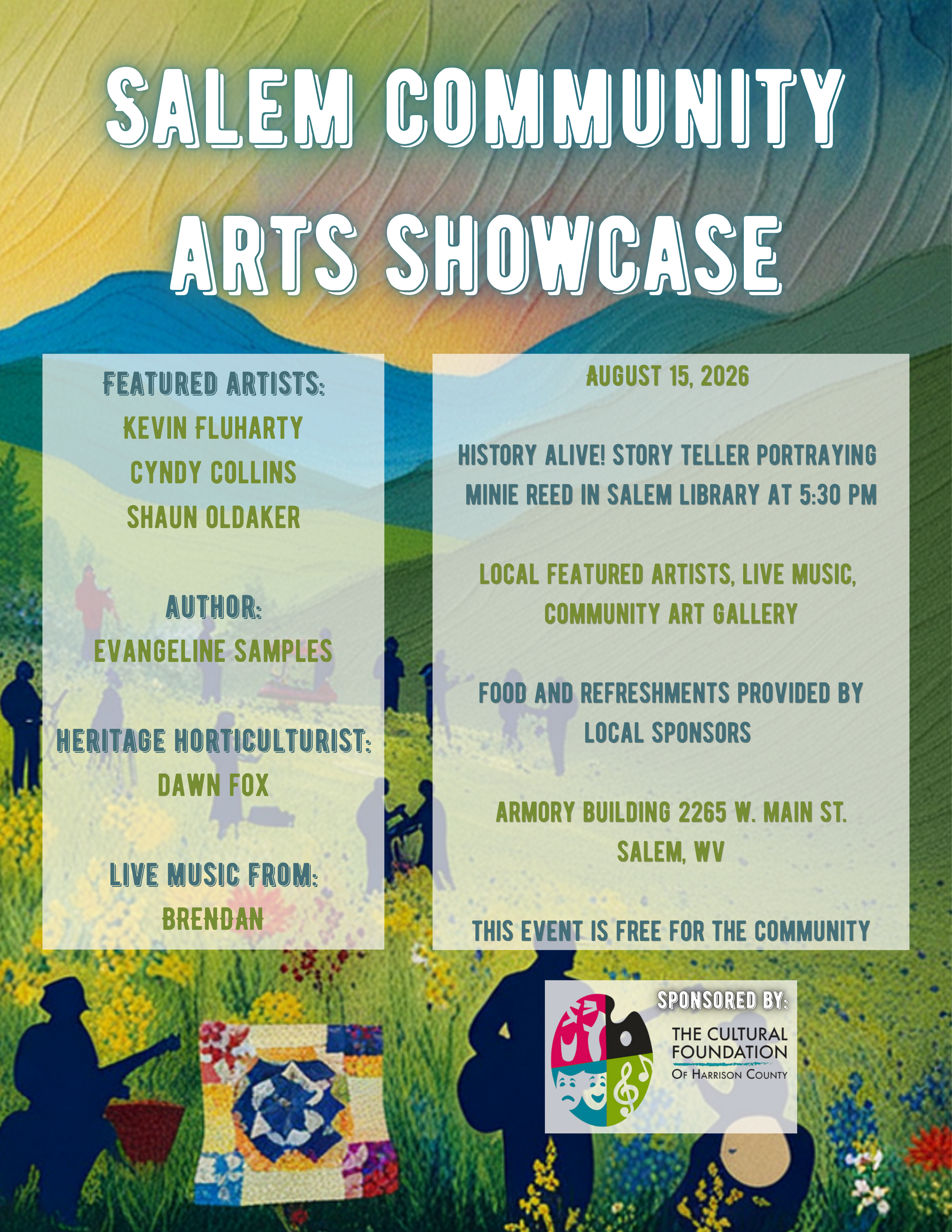 Salem Community Arts Showcase - Salem Library