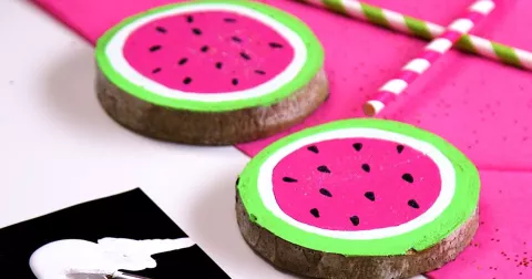 Watermelon Coasters: Salem Branch