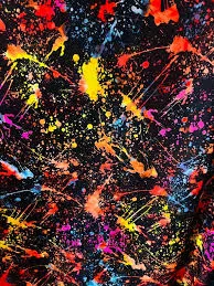 Salem Library Art with Emily - Splatter Art!