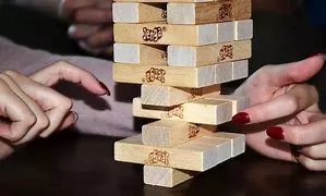 Book Discussion Jenga