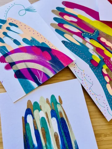 Art With Emily: Scrape Art