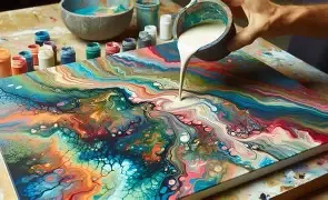 Art With Emily - Liquid Pouring Art