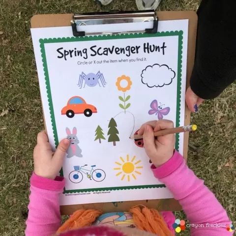 Read and Grow Scavenger Hunt 