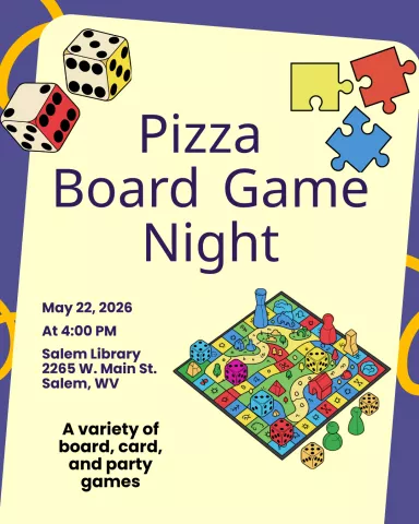 Pizza Board Game Night - Salem Library